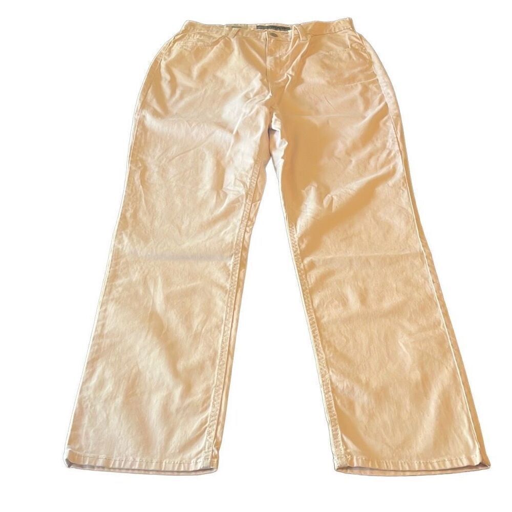 Jordache Vintage Baby Pink High Rise Straight Leg Pants Size 14‎ NWT NOS